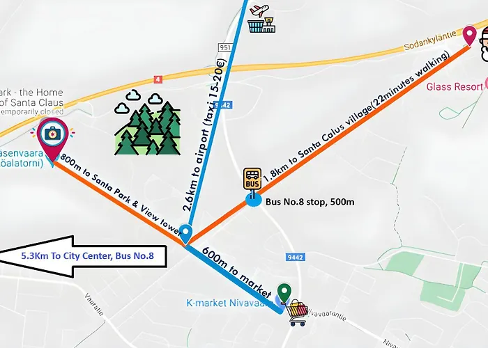 Κάμπινγκ Santa's Winter Caravan-kabe Royal